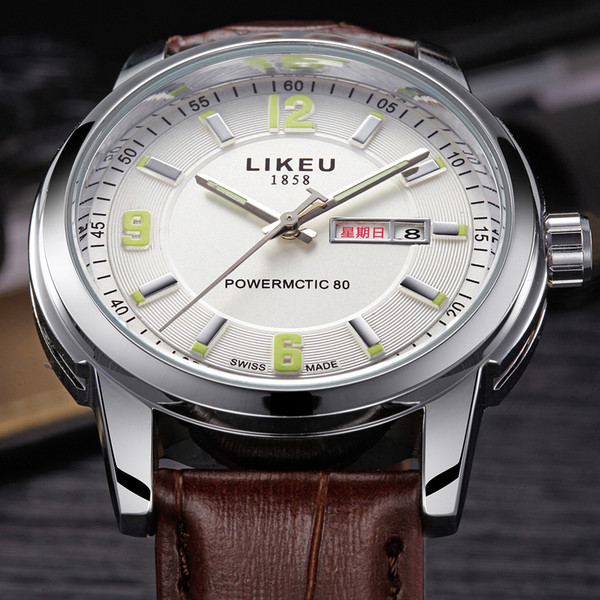 Ανδρικό ρολόι σε δύο σχέδια - διάφορα χρώματα