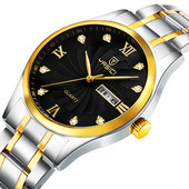 Ceas de bărbați modern în mai multe culori - două modele