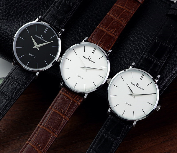 Κομψό ανδρικό ρολόι  σε τρία χρώματα