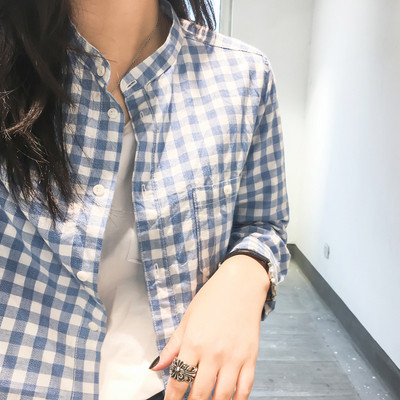 Γυναικείο  καθημερινό γαλάζιο πουκάμισο