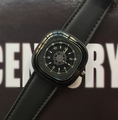 Ανδρικό μοντέρνο ρολόι σε τρία χρώματα - μαύρο ,πράσινο, γκρι χρώμα