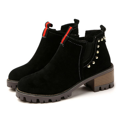 Cizme de dama elegante cu ochiuri in trei culori