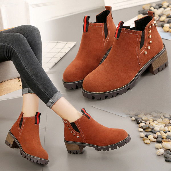 Cizme de dama elegante cu ochiuri in trei culori