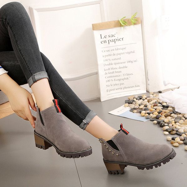 Cizme de dama elegante cu ochiuri in trei culori