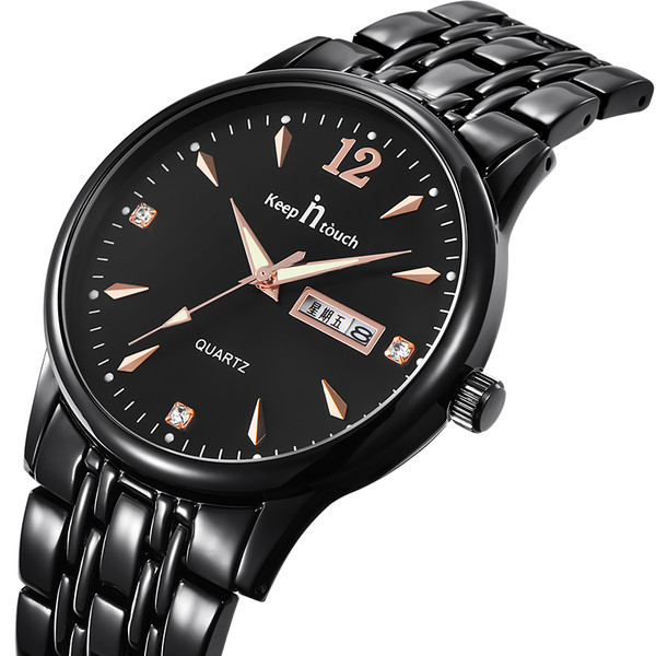 Ceas modern pentru barbati in mai multe culori cu curea metalica