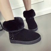 Γυναικείες μπότες σουέτ σε τρία χρώματα