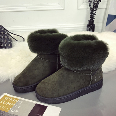 Γυναικείες μπότες σουέτ σε τρία χρώματα