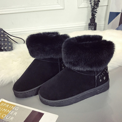 Γυναικείες μπότες σουέτ σε τρία χρώματα