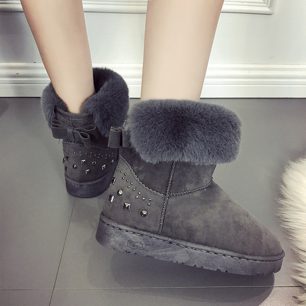 Γυναικείες  μπότες σουέτ σε τρία χρώματα