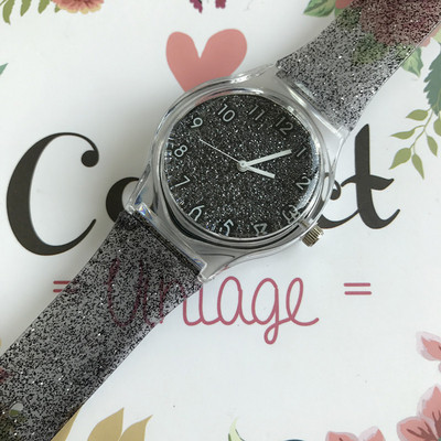 Γυναικείο ρολόι με μπροκάρ σε διάφορα χρώματα