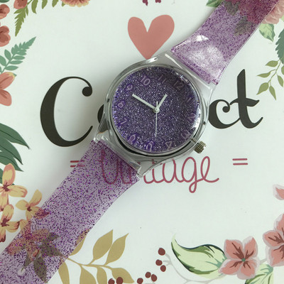 Γυναικείο ρολόι με μπροκάρ σε διάφορα χρώματα