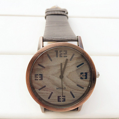 Καθημερινό  ρολόι σε στρογγυλό σχήμα κατάλληλο για άνδρες και γυναίκες