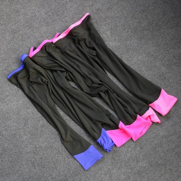 Jambiere sport de damă de zi cu zi cu elemente colorate