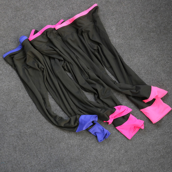 Jambiere sport de damă de zi cu zi cu elemente colorate