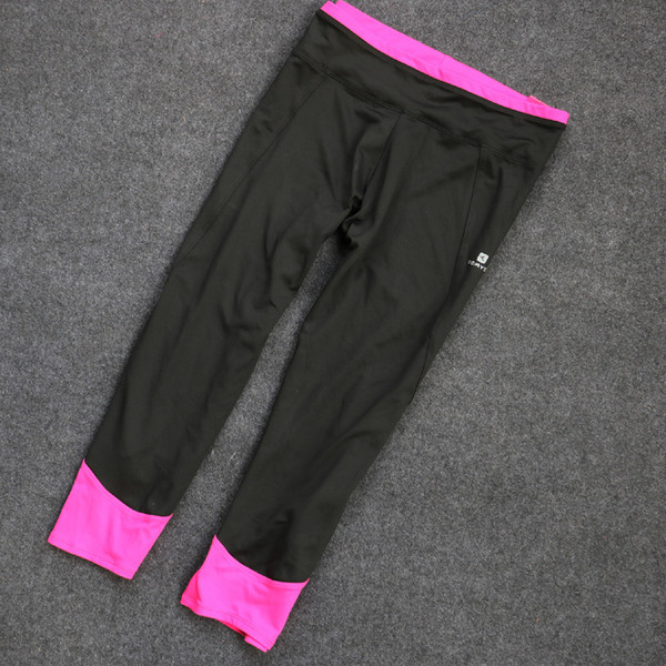 Jambiere sport de damă de zi cu zi cu elemente colorate