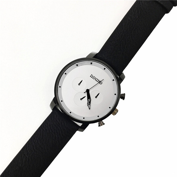 Ceas zilnic pentru bărbați în patru culori