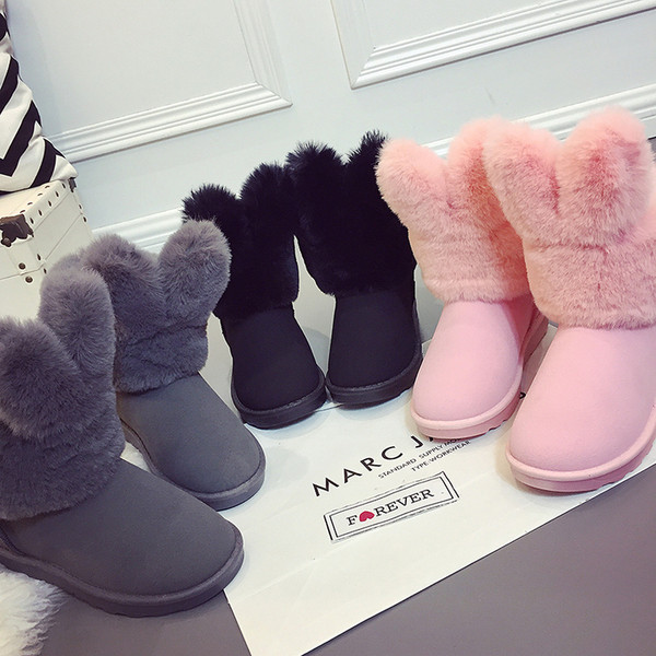 Ghete de dama moderne in trei culori cu decor 3D