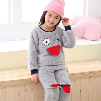 Pijamale pentru copii cu husă moale potrivită pentru băieți și fete