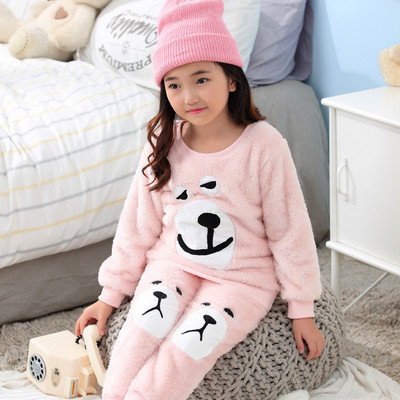 Pijamale pentru copii cu husă moale potrivită pentru băieți și fete