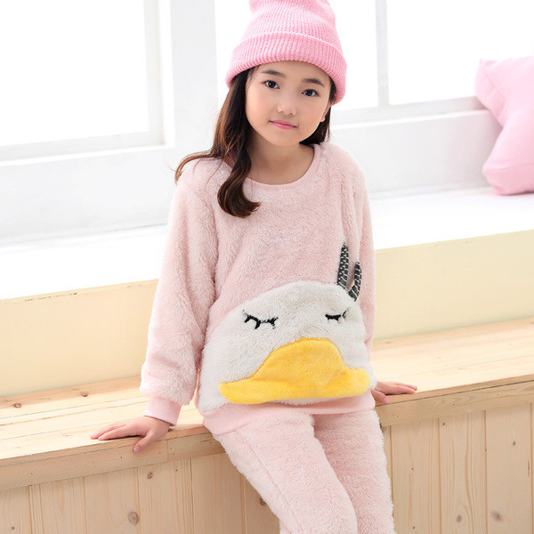 Pijamale pentru copii cu husă moale potrivită pentru băieți și fete