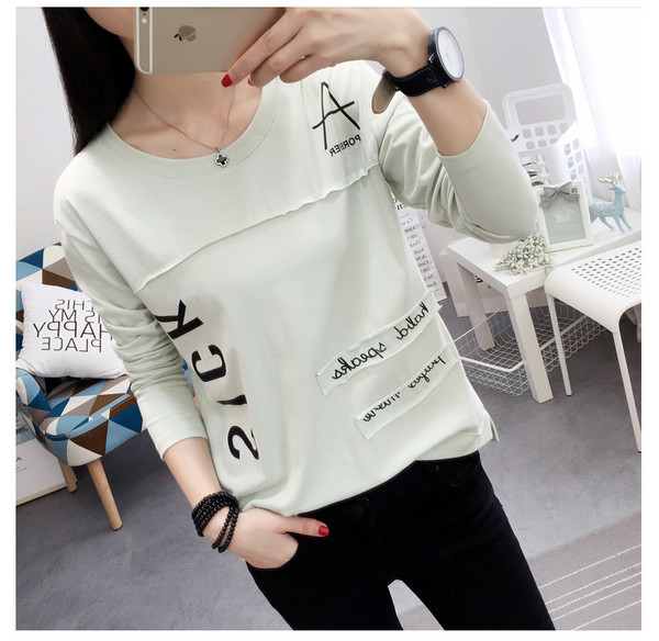 Bluza de dama in mai multe culori cu inscriptie