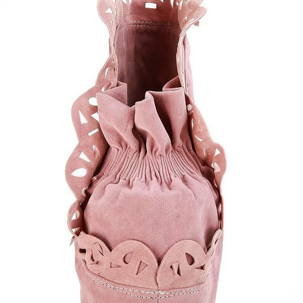 Cizme de toamna dama cu platforma interioara in trei culori