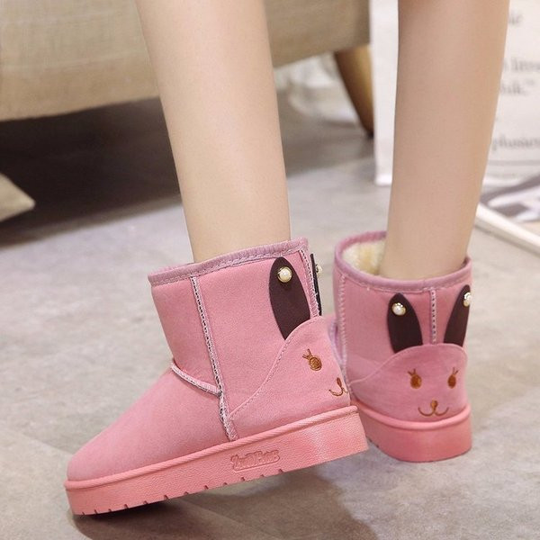 Cizme casual dama cu aplicare animata in trei culori