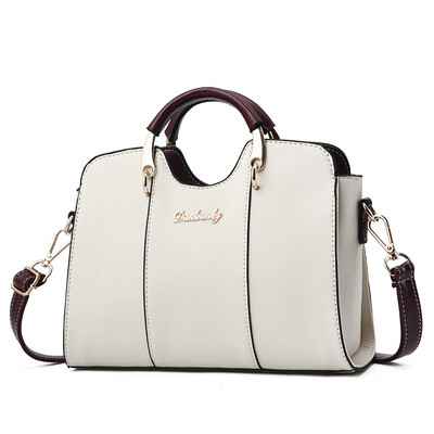 Geanta de dama moderna in mai multe culori cu maner metalic