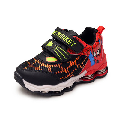 Adidasi sport copii pentru baieti cu autocolante in trei culori