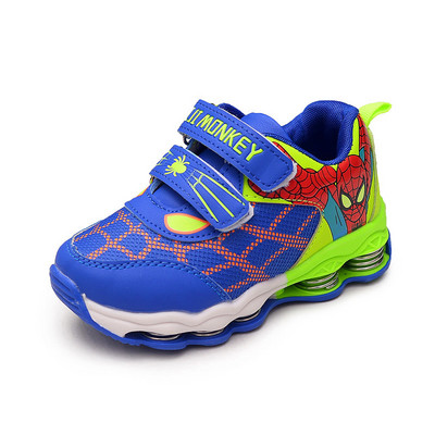 Adidasi sport copii pentru baieti cu autocolante in trei culori