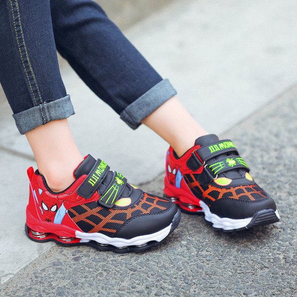 Adidasi sport copii pentru baieti cu autocolante in trei culori