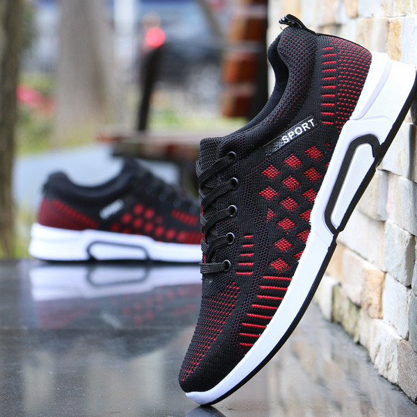 Adidași pentru bărbați din material respirabil în trei culori