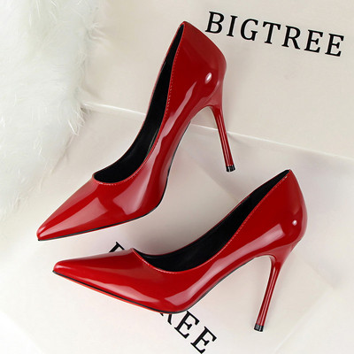 Κομψά γυναικεία  παπούτσια με ψηλό τακούνι σε διάφορα χρώματα