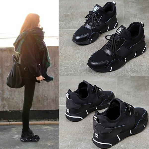 Stílusos női tornacipő két színben