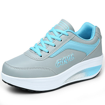 Adidasi de dama cu talpa inalta in mai multe culori potriviti pentru utilizarea de zi cu zi