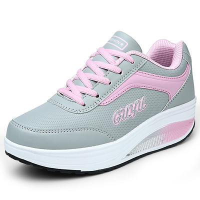 Adidasi de dama cu talpa inalta in mai multe culori potriviti pentru utilizarea de zi cu zi