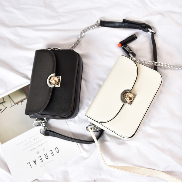 Geanta mica din piele in trei culori