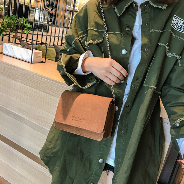 Geanta de dama eleganta cu maner metalic lung in trei culori