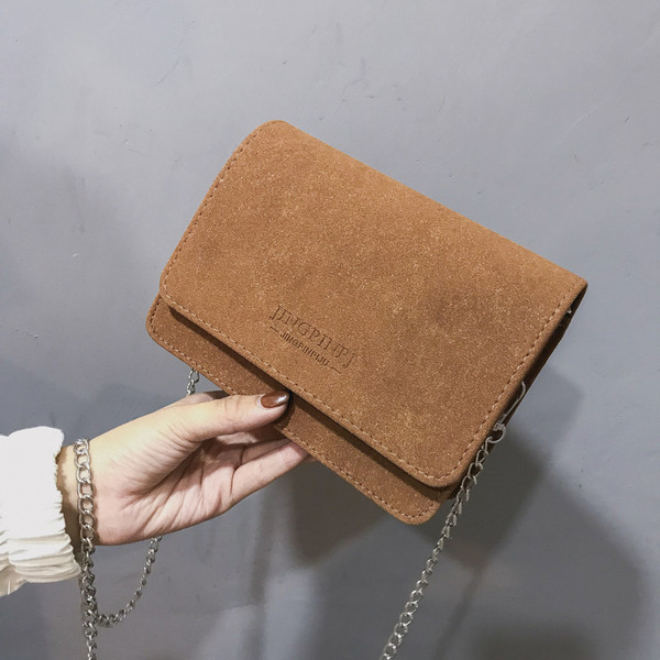 Geanta de dama eleganta cu maner metalic lung in trei culori