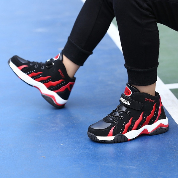 Детски зимни спортни кецове водоустойчиви в три цвята