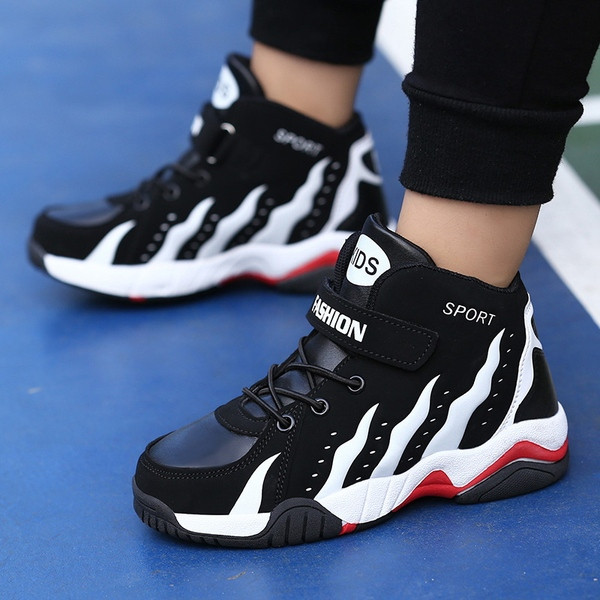 Детски зимни спортни кецове водоустойчиви в три цвята