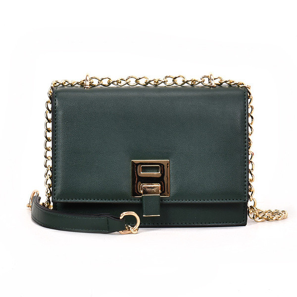 Geanta de dama eleganta cu maner metalic in mai multe culori