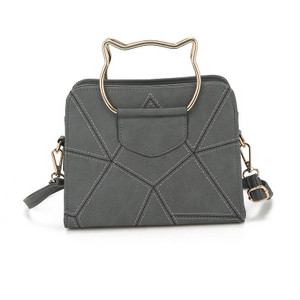 Geanta de dama cu maner metalic in mai multe culori