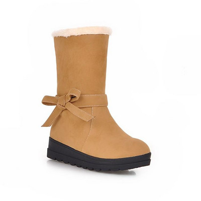 Κομψές γυναικείες μπότες με παχιά σόλα σε τρία χρώματα