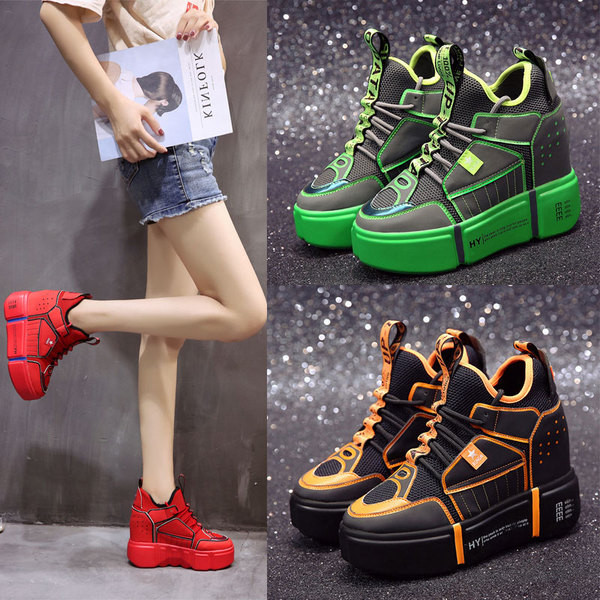 NOI adidași moderni de damă cu platformă în șase culori