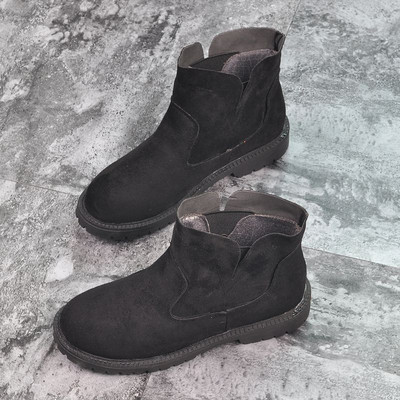 Cizme casual dama din piele intoarsa in diferite culori