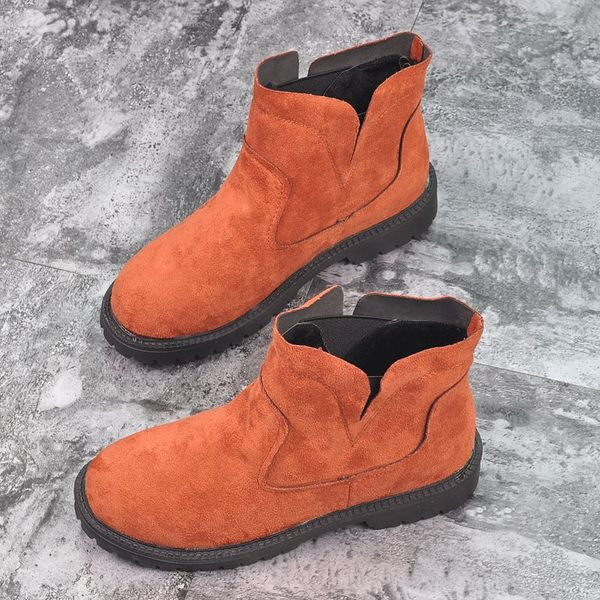 Cizme casual dama din piele intoarsa in diferite culori