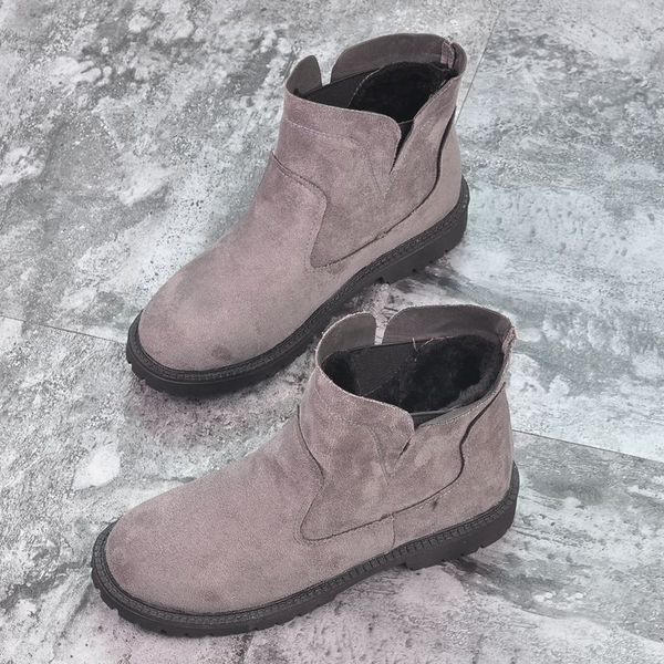 Cizme casual dama din piele intoarsa in diferite culori