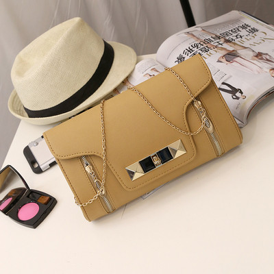 Geanta de dama eleganta in mai multe culori cu maner metalic