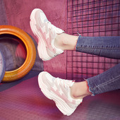 Model nou de adidasi dama cu platforma in trei culori